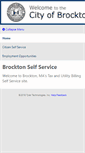 Mobile Screenshot of brockton.munisselfservice.com