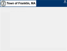 Tablet Screenshot of franklin.munisselfservice.com