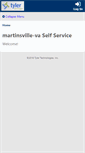 Mobile Screenshot of martinsville-va.munisselfservice.com