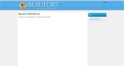 Desktop Screenshot of beaufort.munisselfservice.com