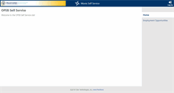 Desktop Screenshot of opsb.munisselfservice.com