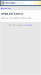 Mobile Screenshot of opsb.munisselfservice.com