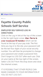 Mobile Screenshot of fcps.munisselfservice.com