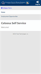 Mobile Screenshot of catoosa.munisselfservice.com